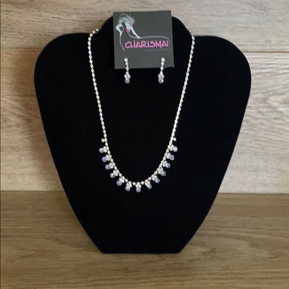 Tanzantine & Crystal Rhinestone Set - Picture 2 of 5